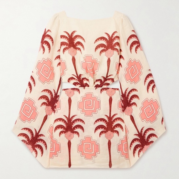 Johanna Ortiz Dresses & Skirts - JOHANNA ORTIZ
Wave After Wave cutout linen mini dress